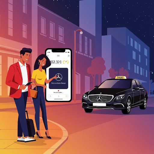 Modern taxi fleet